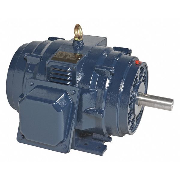 3-Phase General Purpose Motor, 60 HP, 326TS Frame, 230/460V AC Voltage, 3,575 Nameplate RPM