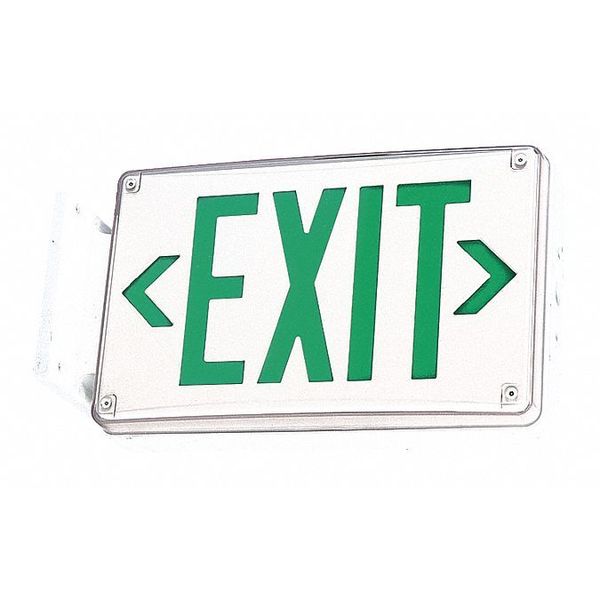 Ext Sgn, Alum, Whte, 13 7/8in, 2W
