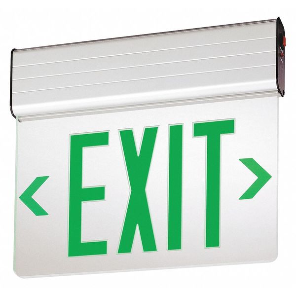 Exit Sign, Green Letter, LED