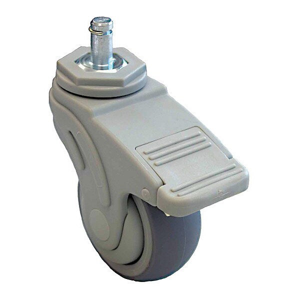 Stem Caster, 165 lb. Load Rating, Swivel