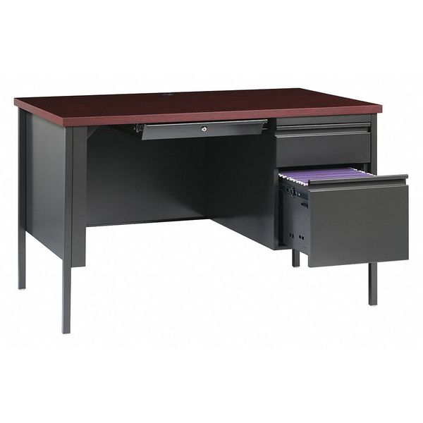 Office Desk, Right Hand Pedestal, 48