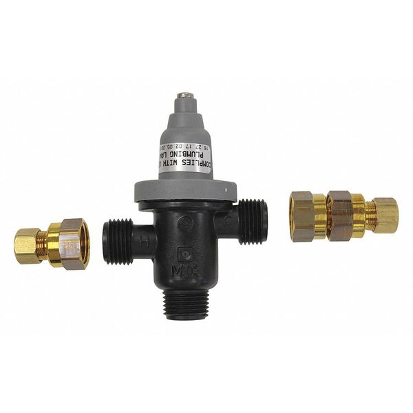 Thermostatic Mixing Valve, 125 psi, 4