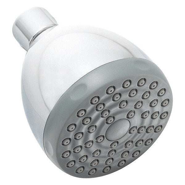 Shower Head, Polished Chrome, Wall
