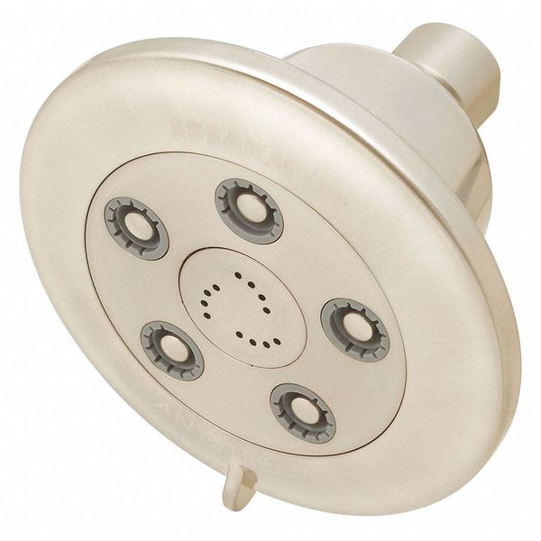 Shower Head, Brushed Nickel, Wall