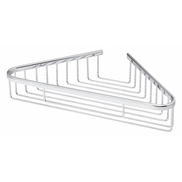 Corner Shower Basket, SS, 10-1/2