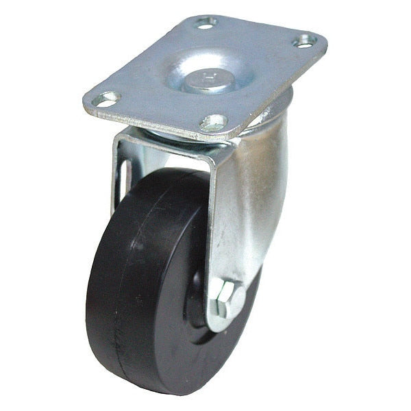 Plate Caster, 150 lb. Load Rating