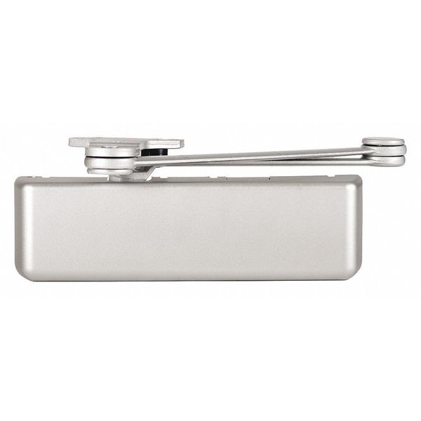Manual Hydraulic Stanley QDC 100 Door Closer Extra Heavy Duty Interior and Exterior, Silver