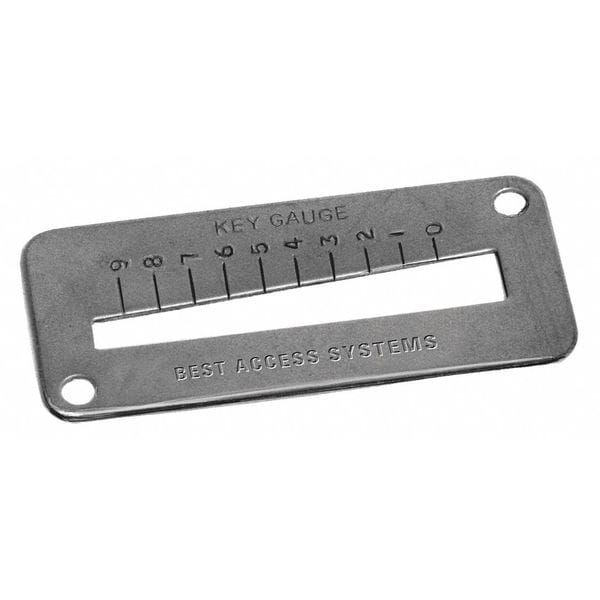 Key Gauge, Brass/Bronze/Steel Material