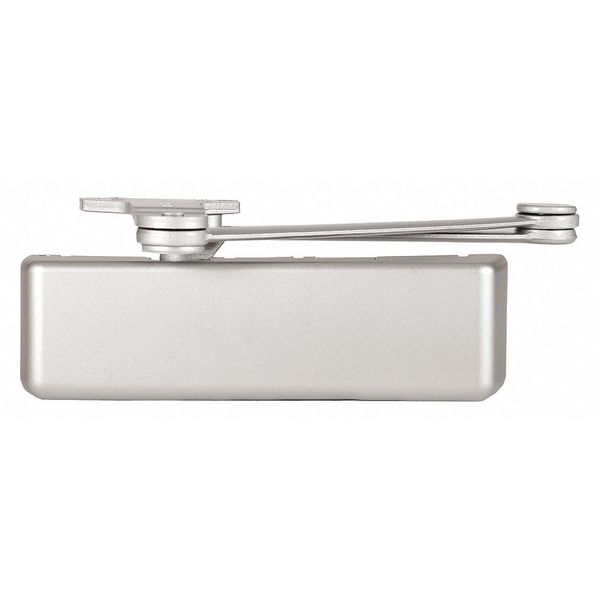 Manual Hydraulic Stanley QDC 100 Door Closer Extra Heavy Duty Interior and Exterior, Silver