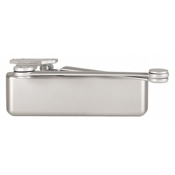 Manual Hydraulic Stanley QDC 100 Door Closer Extra Heavy Duty Interior and Exterior, Silver