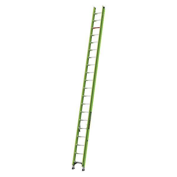 Fiberglass Extension Ladder, 300 lb Load Capacity