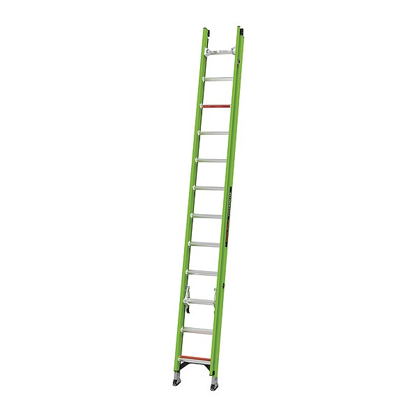 Fiberglass Extension Ladder, 375 lb Load Capacity
