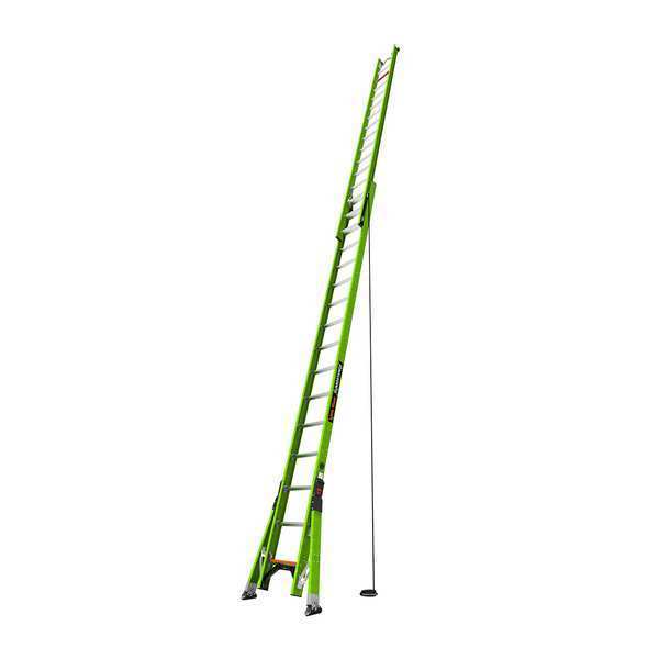 Fiberglass Extension Ladder, 375 lb Load Capacity