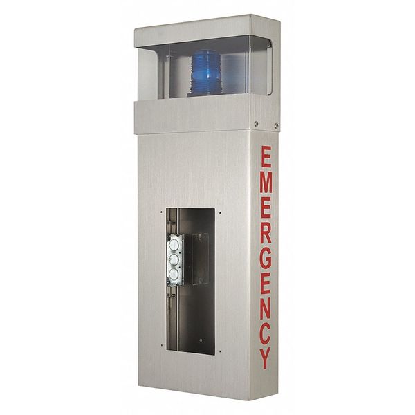 Emergency Phone Tower Box, Wall Mount