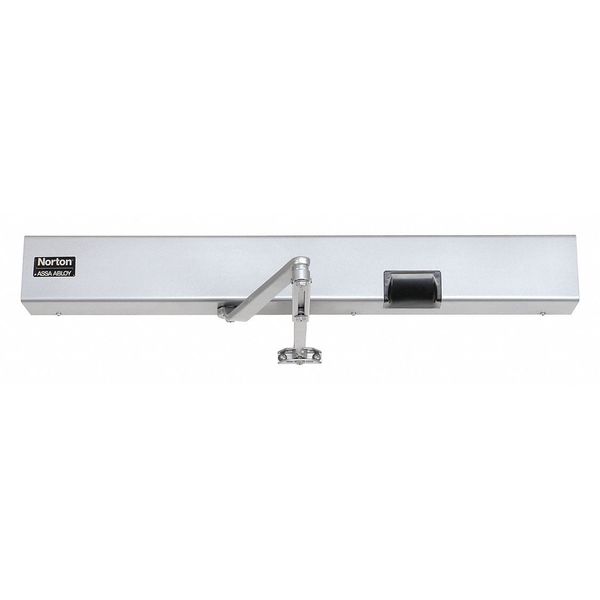 Manual Hydraulic 7100SZ Series Safe Zone Door Operator Heavy Duty Interior and Exterior, Aluminum