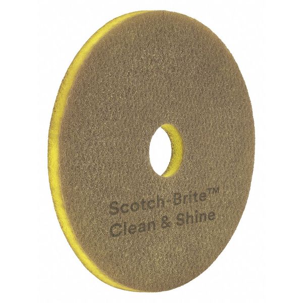 Scrubbing Pad, Yellow, Size 20