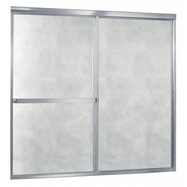 Tub Door, Aluminum, Silver, 60