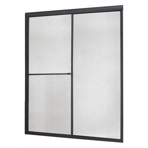 Shower Door, Al, Dark Brown, 48