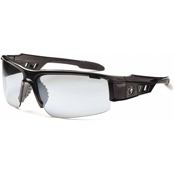 Safety Glasses, Traditional I/O PC Decenter Lens, Scratch-Resistant