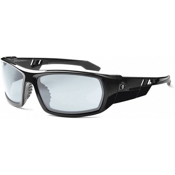 Safety Glasses, Traditional I/O PC Decenter Lens, Scratch-Resistant