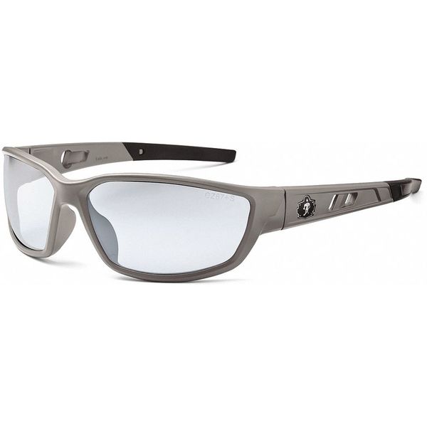 Safety Glasses, Traditional I/O PC Decenter Lens, Scratch-Resistant