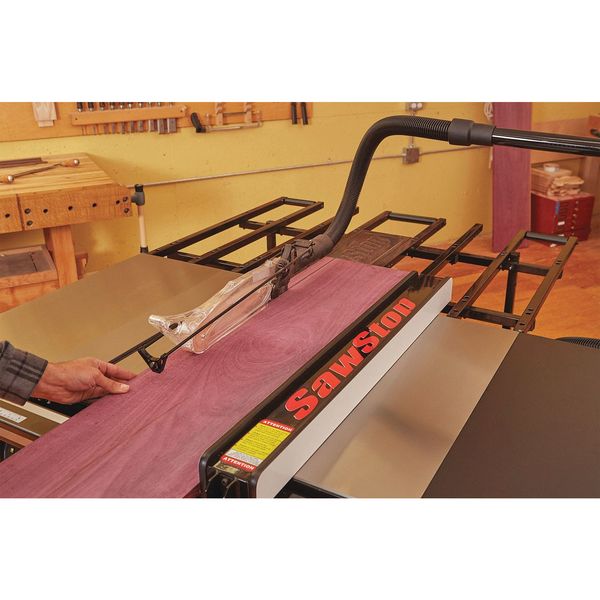 Folding Outfeed Table, Steel, 31-3/4