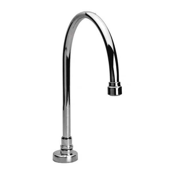 Manual Single Hole Mount, 1 Hole Gooseneck Faucet, Polished Chrome