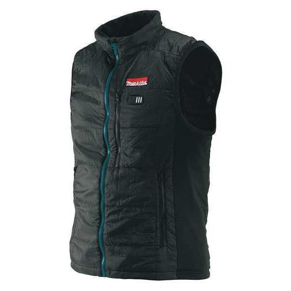 18 V, Vest, Men's, Black, Xl