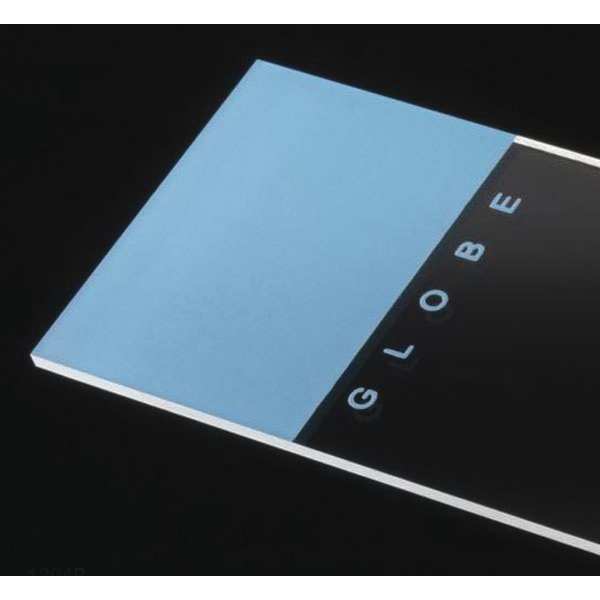 Microscope Slide, Blue, Glass, PK144