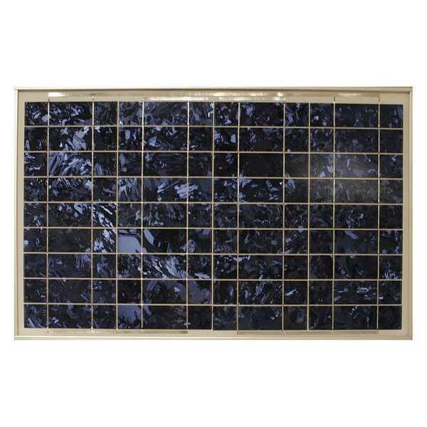 Solar Panel Array, Aluminum/Glass