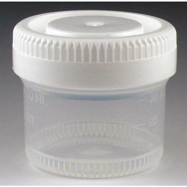Airtight Container, 60mL, 500 Pack