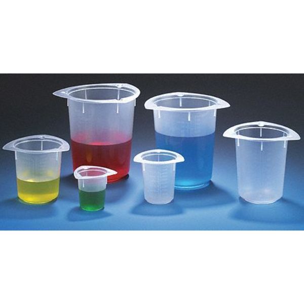 Beaker, Polypropylene, 250mL, PK100