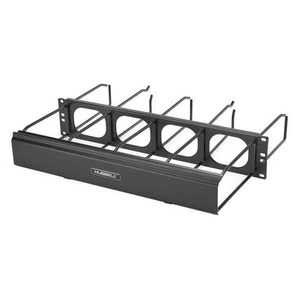 Dual Side Horiz Ring Manager, 3.47 in. H