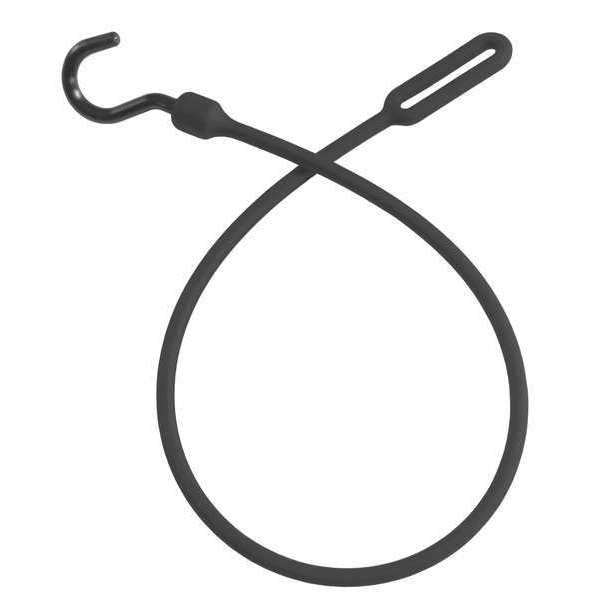 Bungee Cord, Black, 30 in. L, 1-1/2 in. W