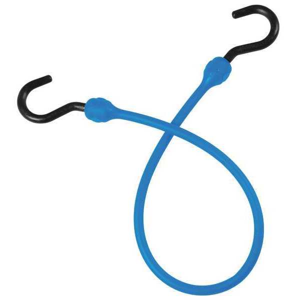 Bungee Cord, Blue, 18 in. L, 1-1/2 in. W