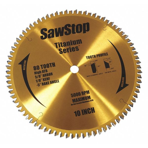 80-Teeth Circular Saw Blade, Wood