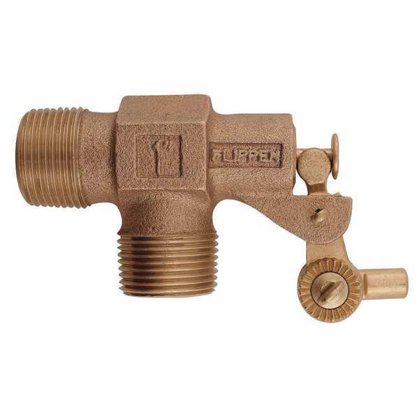 Float Valve, 1 In, Bronze, Pipe Mount