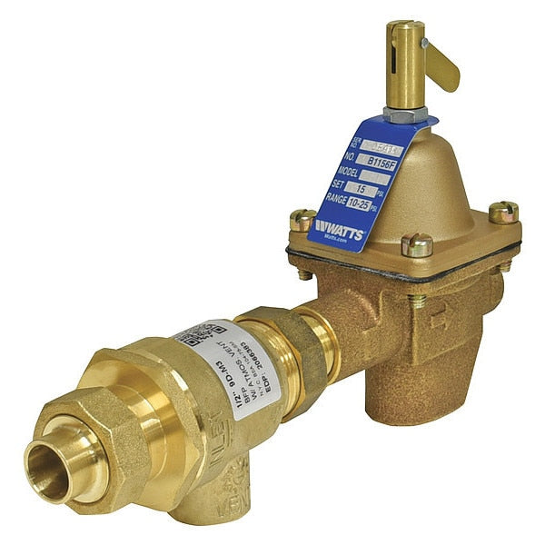 Comb Fill Valve/Backflow Preventor, 1/2In