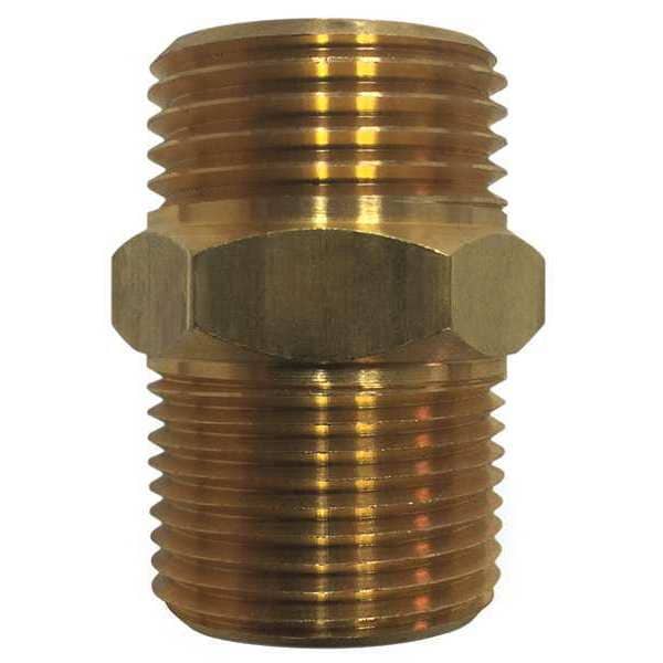 Hose Adapter, Brass, 3/4 in. MNPT Inlet