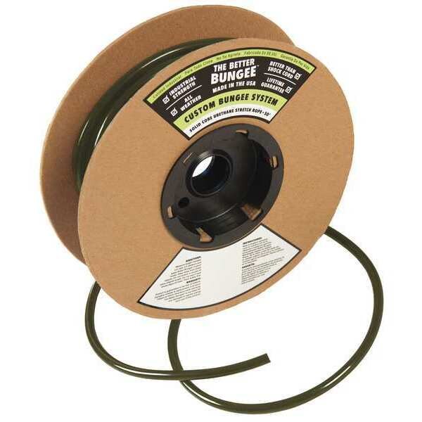 Bungee Rope, Military Green, 5/16 in. D