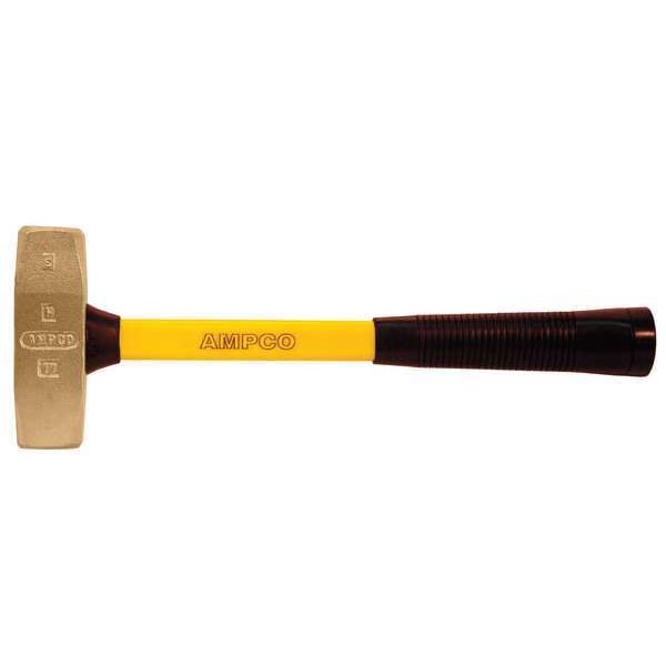 Dbl Face Engineers Hammer, Non-Spark, 3 lb