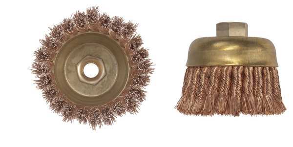 Nonsparking Knot Wire Cup Wire Brush, 6