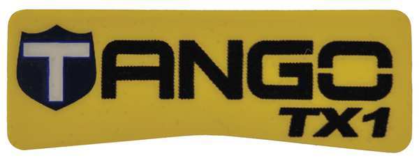 Nameplate for Mfr. No. TX1, Yellow