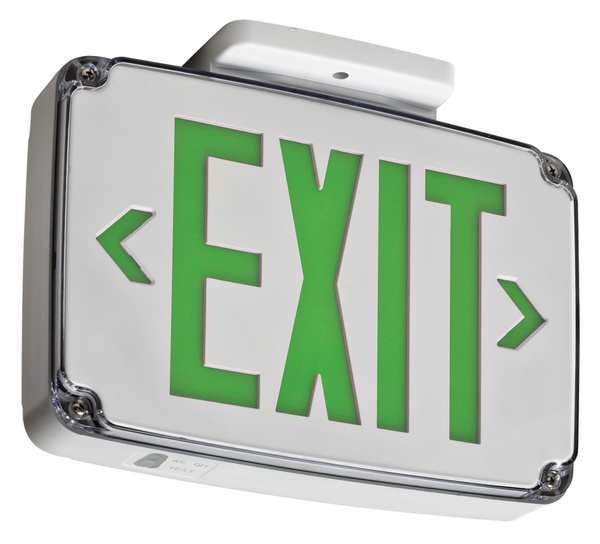 Ext Sgn, Thrmplst, Whte, 12 1/2in, 2.7W