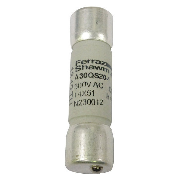 Semiconductor Fuse, Fast Acting, 20 A, A30QS Series, 300V AC, 300V DC, 2