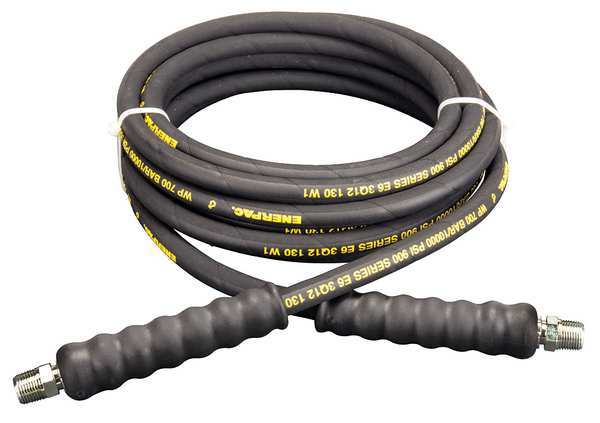 H9220, 20 ft., Heavy-duty Rubber High Pressure Hydraulic Hose, .25 in. Internal Diameter