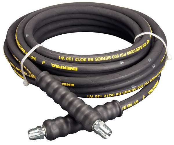 H9230, 30 ft., Heavy-duty Rubber High Pressure Hydraulic Hose, .25 in. Internal Diameter