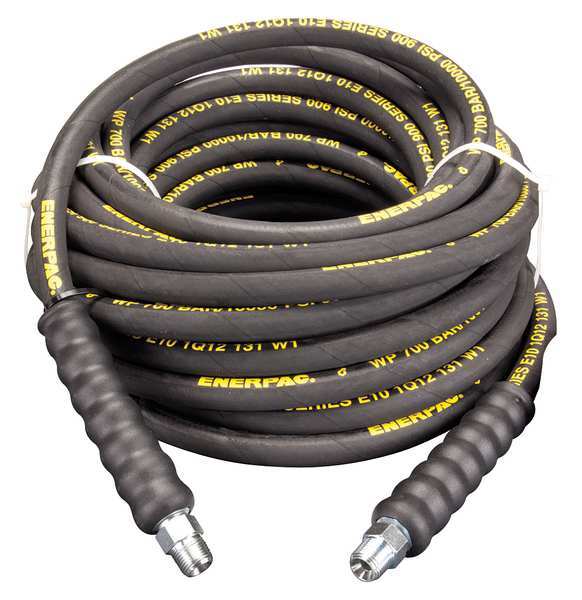 H9350, 50 ft., Heavy-duty Rubber High Pressure Hydraulic Hose, .38 in. Internal Diameter