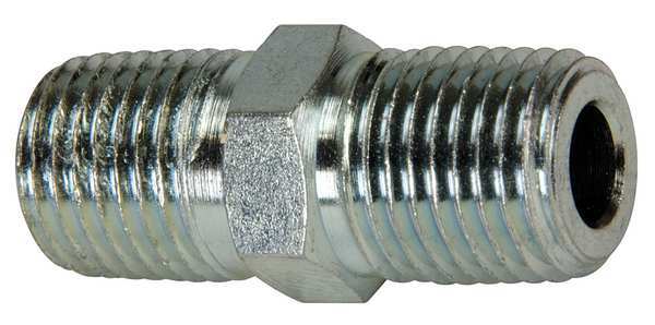 FZ1608, High Pressure Fitting, Hex Nipple, 10,000 psi, Connection 1/4