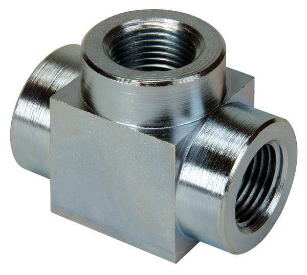 FZ1612, High Pressure Fitting, Tee, 10,000 psi, Connection from 3/8
